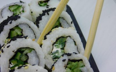 vegan sushi and japanese food